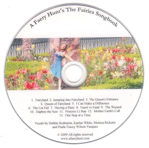 A FAERY HUNT'S THE FAIRIES SONGBOOK MUSIC CD